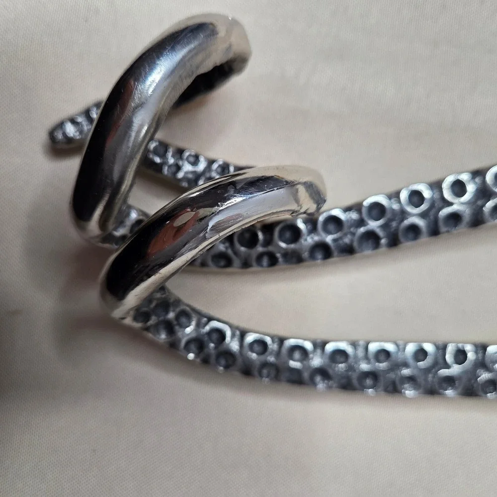 Culinary Concepts Whimsical Octopus Tentacle Stainless Serving Set Swirl Handles